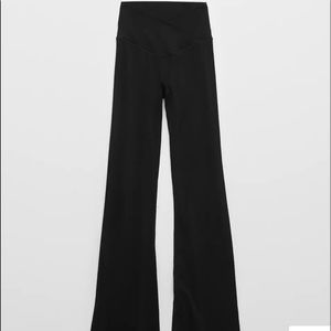 aerie flare leggings black